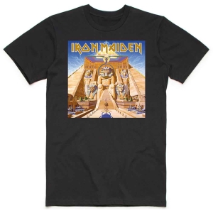 Iron Maiden - Powerslave Album Cover Box Uni Bl   (XL) in der Gruppe -Start Tshirt bei Bengans Skivbutik AB (5531907)