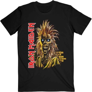 Iron Maiden - First Album 2 Uni Bl    in der Gruppe MERCHANDISE / T-shirt / Hårdrock bei Bengans Skivbutik AB (5532250r)