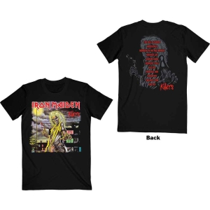 Iron Maiden - Killers V2 Album Tracklist Uni Bl    in der Gruppe MERCH / T-Shirt / Rockoff_Nya April24 bei Bengans Skivbutik AB (5532256r)