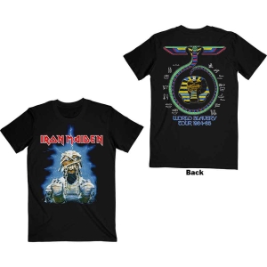 Iron Maiden - World Slavery Tour '84-'85 Uni Bl    in der Gruppe MERCH / T-Shirt / Rockoff_Nya April24 bei Bengans Skivbutik AB (5532258r)