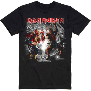 Iron Maiden - Trooper 2022 Uni Bl    in der Gruppe MERCH / T-Shirt / Rockoff_Nya April24 bei Bengans Skivbutik AB (5532276r)