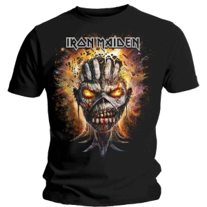 Iron Maiden - Eddie Exploding Head Uni Bl    in der Gruppe MERCH / T-Shirt / Rockoff_Nya April24 bei Bengans Skivbutik AB (5532318r)