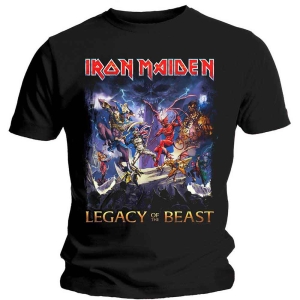 Iron Maiden - Legacy Of The Beast Uni Bl    in der Gruppe MERCH / T-Shirt / Rockoff_Nya April24 bei Bengans Skivbutik AB (5532321r)