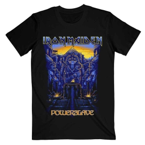 Iron Maiden - Dark Ink Powerslaves Uni Bl    in der Gruppe MERCH / T-Shirt / Rockoff_Nya April24 bei Bengans Skivbutik AB (5532326r)