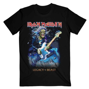 Iron Maiden - Eddie On Bass Uni Bl    in der Gruppe MERCH / T-Shirt / Rockoff_Nya April24 bei Bengans Skivbutik AB (5532339r)