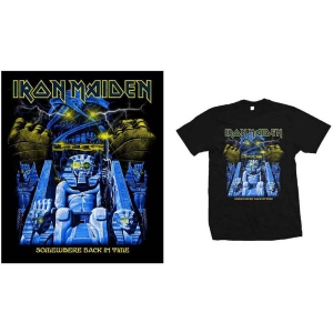Iron Maiden - Back In Time Mummy Uni Bl    in der Gruppe MERCH / T-Shirt / Rockoff_Nya April24 bei Bengans Skivbutik AB (5532347r)
