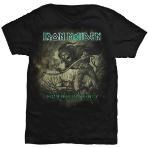 Iron Maiden - Fear To Eternity Distress Uni Bl    in der Gruppe MERCH / T-Shirt / Rockoff_Nya April24 bei Bengans Skivbutik AB (5532364r)