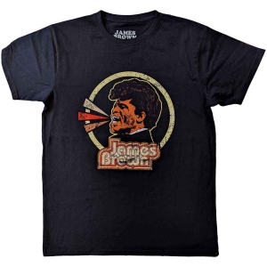 James Brown - Circle & Logo Uni Bl (M) in der Gruppe -Start Tshirt bei Bengans Skivbutik AB (5532421)