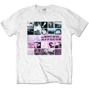 The Jam - Sound Affects Uni Wht    in der Gruppe MERCH / T-Shirt / Rockoff_Nya April24 bei Bengans Skivbutik AB (5532686r)