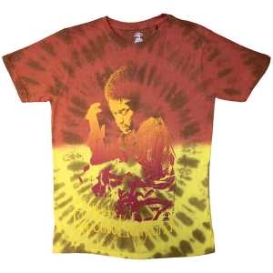 Jimi Hendrix - Electric Ladyland Uni Red Dip-Dye    in der Gruppe MERCH / T-Shirt / Rockoff_Nya April24 bei Bengans Skivbutik AB (5532700r)