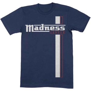 Madness - Stripes Uni Navy    in der Gruppe MERCHANDISE / T-shirt / Reggae bei Bengans Skivbutik AB (5532721r)