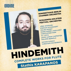 Stathis Karapanos - Hindemith: Complete Works For Flute in der Gruppe CD / Klassiskt bei Bengans Skivbutik AB (5532751)
