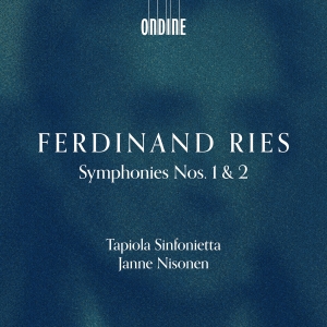 Tapiola Sinfonietta Janne Nisonen - Ries: Symphonies Nos. 1 & 2 in der Gruppe CD / Klassiskt bei Bengans Skivbutik AB (5532752)
