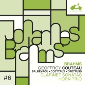 Geoffroy Couteau - Brahms: Clarinet Sonatas in der Gruppe CD bei Bengans Skivbutik AB (5532762)