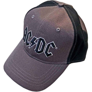 Ac/Dc - Black Logo Char/Bl Baseball C in der Gruppe MERCHANDISE / Merch / Hårdrock bei Bengans Skivbutik AB (5532854)