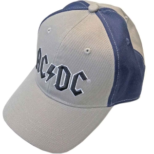 Ac/Dc - Black Logo Grey/Navy Baseball C in der Gruppe MERCH / Minsishops-merch / Ac/Dc bei Bengans Skivbutik AB (5532855)