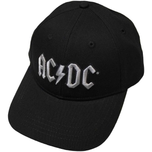 Ac/Dc - Silver Logo Bl Baseball C in der Gruppe MERCH / Minsishops-merch / Ac/Dc bei Bengans Skivbutik AB (5532864)