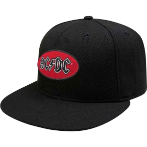 Ac/Dc - Oval Logo Bl Snapback C in der Gruppe MERCH / Minsishops-merch / Ac/Dc bei Bengans Skivbutik AB (5532867)