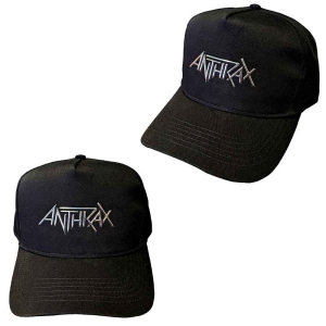 Anthrax - Sonic Sliver Logo Bl Baseball C in der Gruppe MERCHANDISE / Merch / Hårdrock bei Bengans Skivbutik AB (5532871)