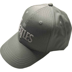 The Beatles - White Drop T Logo Green Baseball C in der Gruppe MERCHANDISE / Merch / Pop-Rock bei Bengans Skivbutik AB (5532880)