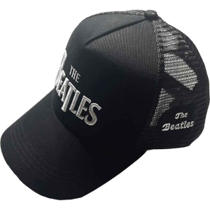 The Beatles - Drop T Logo & Apple Bl Mesh-Back C in der Gruppe MERCHANDISE / Merch / Pop-Rock bei Bengans Skivbutik AB (5532891)