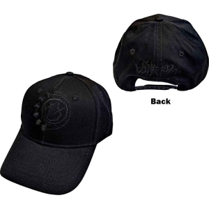 Blink-182 - Black Six-Arrow Smiley Bl Baseball C in der Gruppe MERCHANDISE / Merch / Pop-Rock bei Bengans Skivbutik AB (5532894)
