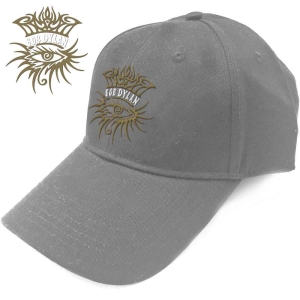Bob Dylan - Eye Icon Grey Baseball C in der Gruppe MERCHANDISE / Merch / Pop-Rock bei Bengans Skivbutik AB (5532917)
