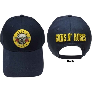 Guns N Roses - Circle Logo Navy Baseball C in der Gruppe MERCHANDISE / Merch / Hårdrock bei Bengans Skivbutik AB (5532935)