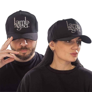 Lamb Of God - Sonic Sliver Logo Bl Baseball C in der Gruppe MERCHANDISE / Merch / Hårdrock bei Bengans Skivbutik AB (5532956)