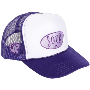 Olivia Rodrigo - Sour Purp/Wht Mesh-Back C in der Gruppe MERCHANDISE / Merch / Pop-Rock bei Bengans Skivbutik AB (5532981)