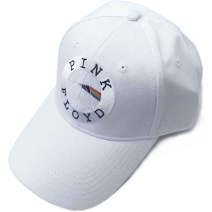 Pink Floyd - Circle Logo Wht Baseball C in der Gruppe MERCHANDISE / Merch / Pop-Rock bei Bengans Skivbutik AB (5532985)