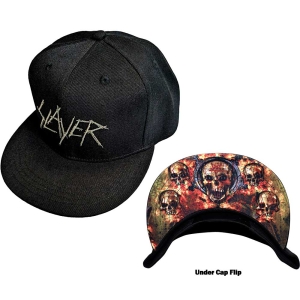 Slayer - Scratchy Logo Bl Snapback C in der Gruppe MERCHANDISE / Merch / Hårdrock bei Bengans Skivbutik AB (5533026)