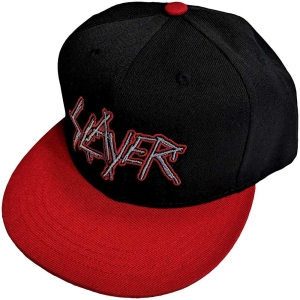 Slayer - Dripping Logo Outline Red/Bl Snapback C in der Gruppe MERCHANDISE / Merch / Hårdrock bei Bengans Skivbutik AB (5533027)