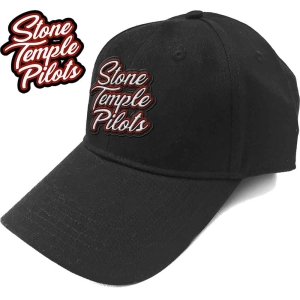 Stone Temple Pilots - Scroll Logo Bl Baseball C in der Gruppe MERCHANDISE / Merch / Hårdrock bei Bengans Skivbutik AB (5533031)