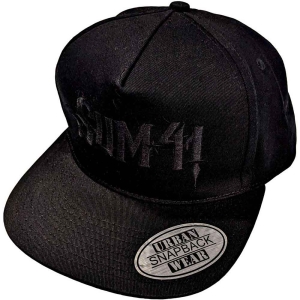 Sum 41 - Black Logo Bl Snapback C in der Gruppe MERCHANDISE / Merch / Punk bei Bengans Skivbutik AB (5533034)