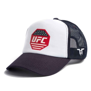Tokyo Time - Ufc Octogon Flag Neo/Mesh Wht/Navy Snapb in der Gruppe MK Export CDON Merch bei Bengans Skivbutik AB (5533063)