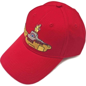 The Beatles - Yellow Submarine Red Baseball C in der Gruppe MERCHANDISE / Merch / Pop-Rock bei Bengans Skivbutik AB (5533146)