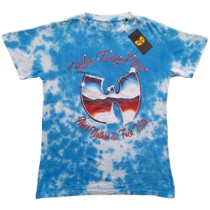 Wu-Tang Clan - Antfw Uni Blue Dip-Dye    in der Gruppe MERCH / T-Shirt / Rockoff_Nya April24 bei Bengans Skivbutik AB (5533311r)
