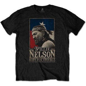 Willie Nelson - Born For Trouble Uni Bl (XL) in der Gruppe -Start Tshirt bei Bengans Skivbutik AB (5533419)