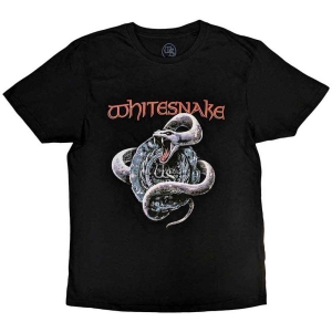 Whitesnake - Silver Snake Uni Bl    in der Gruppe MERCH / T-Shirt / Rockoff_Nya April24 bei Bengans Skivbutik AB (5533483r)