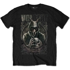 Volbeat - Goat With Skull Uni Bl    in der Gruppe MERCHANDISE / T-shirt / Hårdrock bei Bengans Skivbutik AB (5533601r)