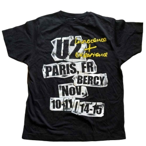 U2 - I+E Paris Event 2015 Uni Bl  2 in der Gruppe MERCHANDISE / T-shirt / Pop-Rock bei Bengans Skivbutik AB (5533638)