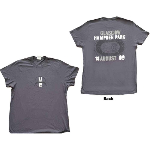 U2 - 360 Degree Tour Glasgow 2009 Uni Grey    in der Gruppe MERCHANDISE / T-shirt / Pop-Rock bei Bengans Skivbutik AB (5533734)