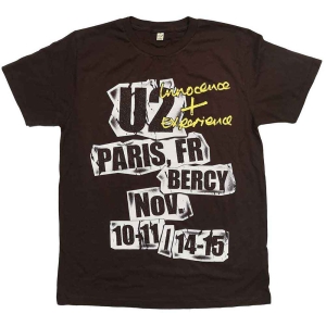 U2 - I+E Paris Event 2015 Uni Brown    in der Gruppe MERCH / T-Shirt / Rockoff_Nya April24 bei Bengans Skivbutik AB (5533786r)