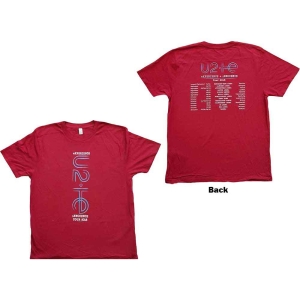 U2 - E+I 2018 Tour Dates Uni Maroon    in der Gruppe MERCH / T-Shirt / Rockoff_Nya April24 bei Bengans Skivbutik AB (5533807r)