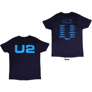 U2 - Logo E+I 2018 Tour Dates Uni Navy    in der Gruppe Övrigt /  bei Bengans Skivbutik AB (5533830r)