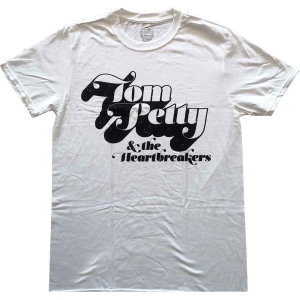 Tom Petty - Logo Uni Wht    in der Gruppe MERCH / T-Shirt / Rockoff_Nya April24 bei Bengans Skivbutik AB (5534175r)