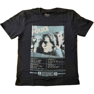 The Police - Reggatta 8 Track Uni Bl    in der Gruppe MERCH / T-Shirt / Rockoff_Nya April24 bei Bengans Skivbutik AB (5534187r)