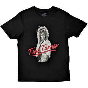 Tina Turner - Red Logo Uni Bl    in der Gruppe MERCH / T-Shirt / Rockoff_Nya April24 bei Bengans Skivbutik AB (5534189r)