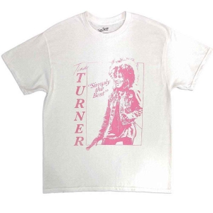 Tina Turner - The Best Uni Wht    in der Gruppe MERCH / T-Shirt / Rockoff_Nya April24 bei Bengans Skivbutik AB (5534191r)